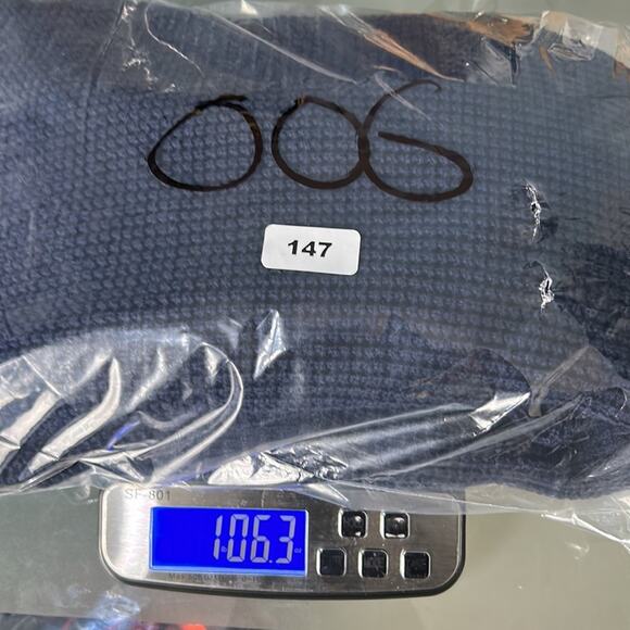 KENNETH COLE NEW YORK WAFFLE KNIT ELBOW PATCH MENS SWEATER SIZE XL NAVY BLUE - Picture 14 of 14